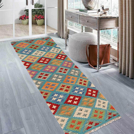 Vegetable Kelim Runner 1' 8" x 4' 11" (ft)- No. P36220