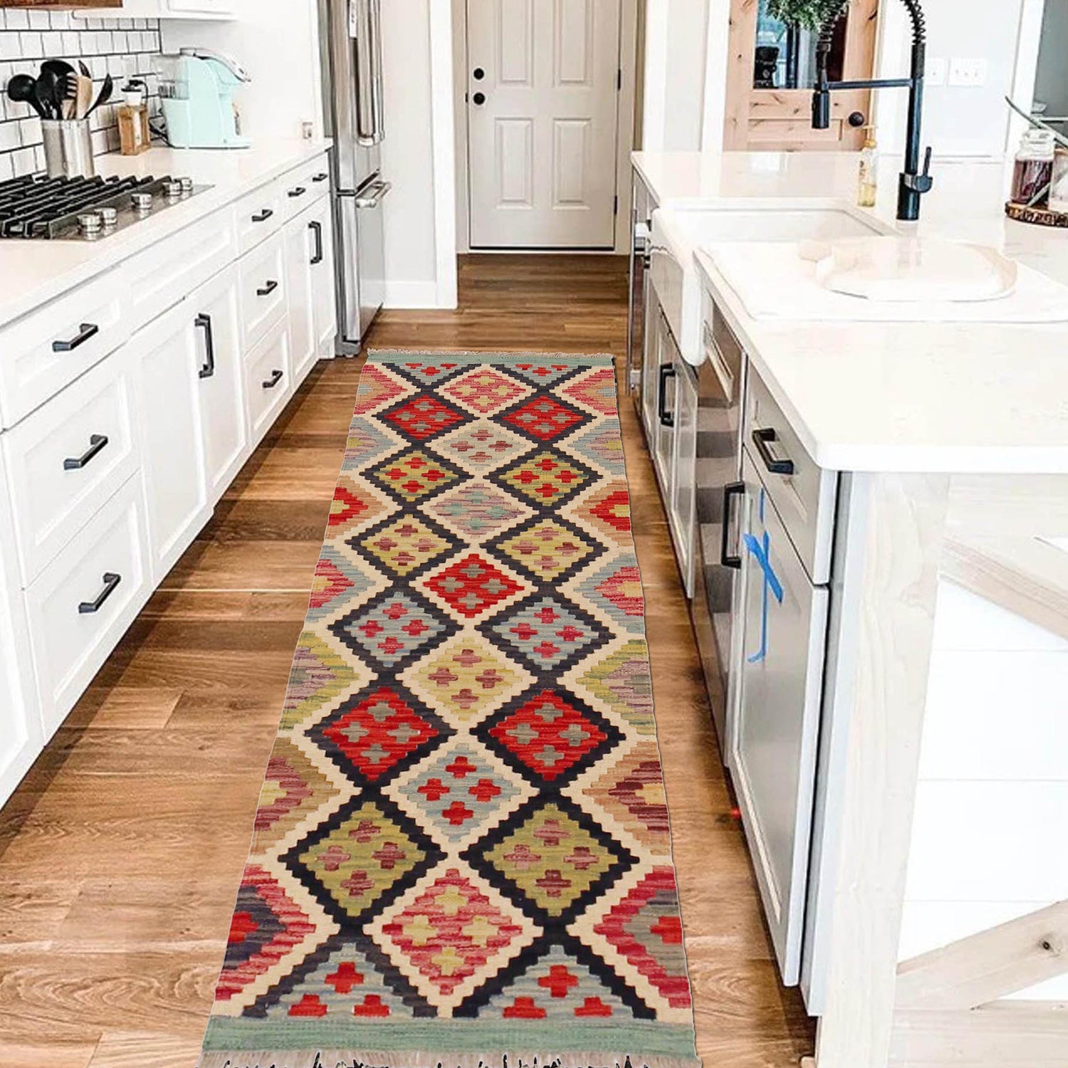 Vegetable Kelim Runner 1' 9" x 4' 11" (ft)- No. P36222