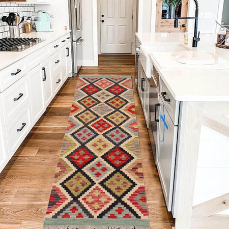 Vegetable Kelim Runner 1' 9" x 4' 11" (ft)- No. P36222