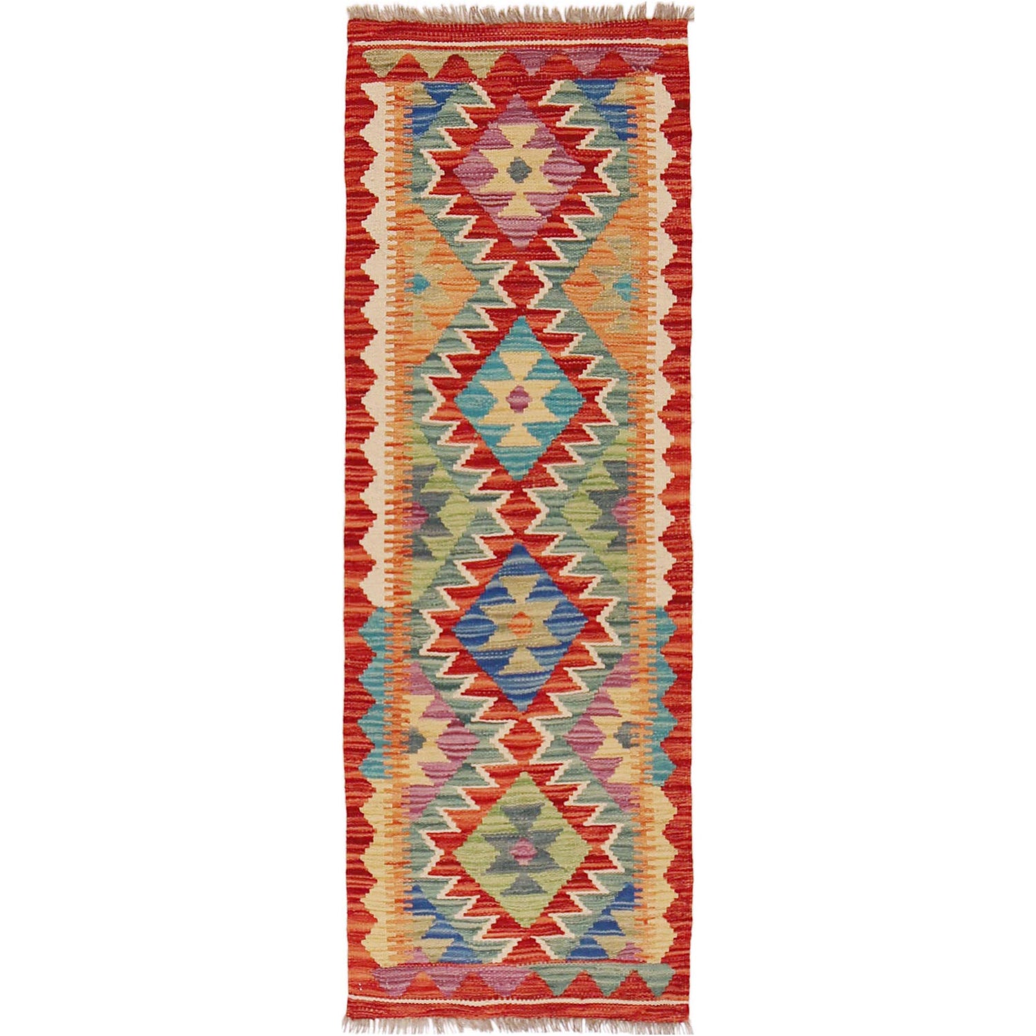Vegetable Kilim Runner 1' 7" x 4' 9" (ft)- No. P36223