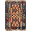 Handmade Vegetable Kilim 2' 9" x 4' 0" (ft) - No. P36227