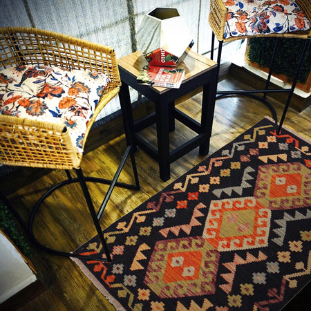 Handmade Vegetable Kilim 2' 7" x 4' 2" (ft) - No. P36229