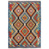 Handmade Vegetable Kilim 2' 10" x 4' 2" (ft) - No. P36233
