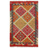 Handmade Vegetable Kilim 2' 7" x 4' 1" (ft) - No. P36235