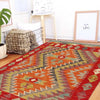 Handmade Vegetable Kilim 2' 7" x 4' 2" (ft) - No. P36251