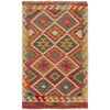 Handmade Vegetable Kilim 2' 9" x 4' 5" (ft) - No. P36255