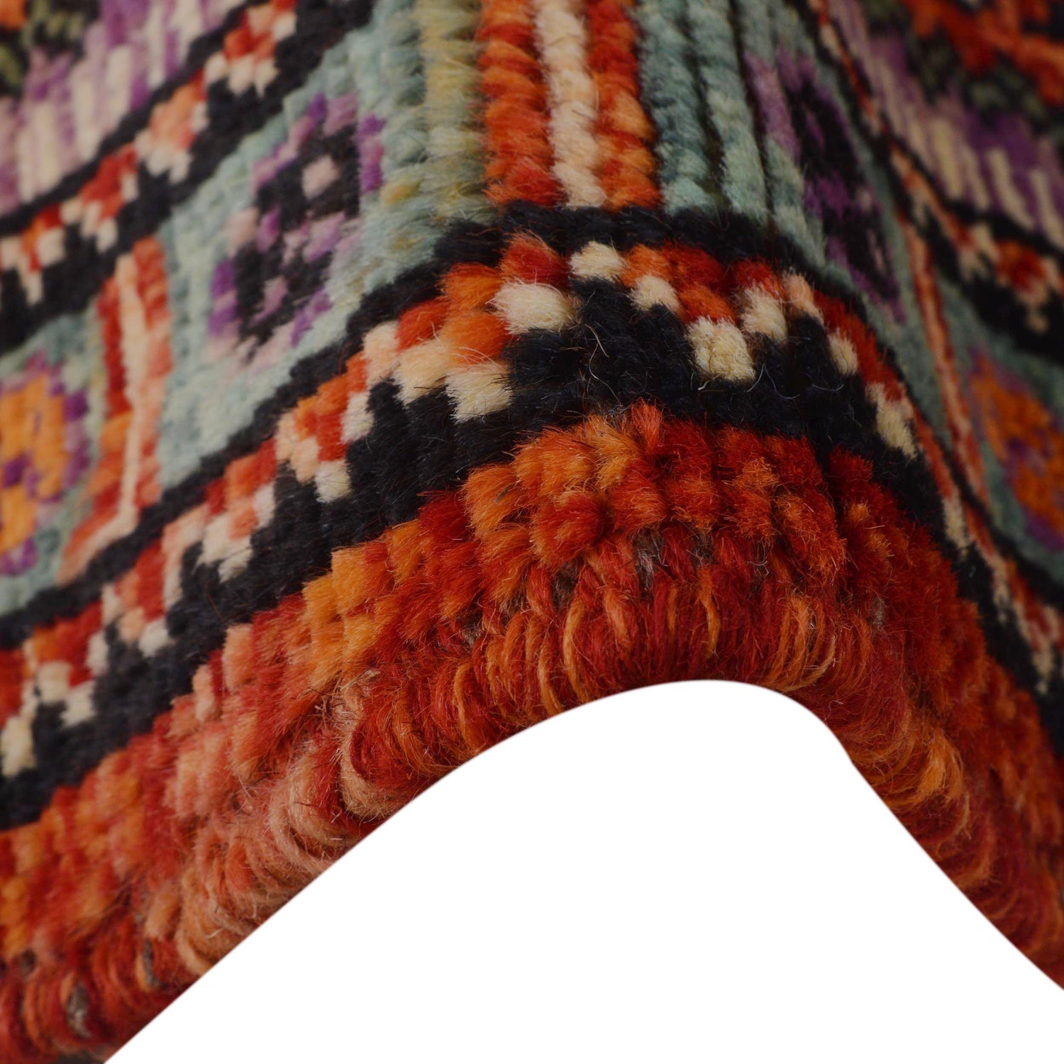 Persian Shirazi Design Rug 3' 5" x 4' 9" (ft) - No. P36257