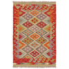 Handmade Vegetable Kilim 2' 6" x 3' 11" (ft) - No. P36263