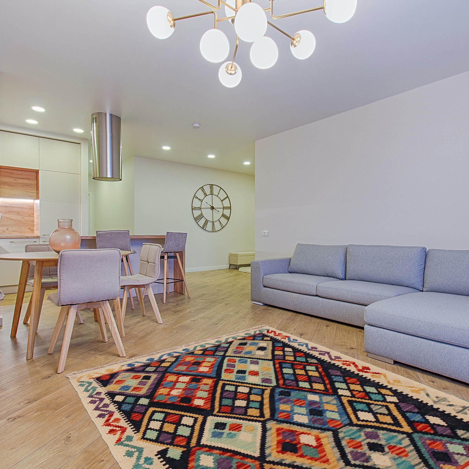 Handmade Vegetable Kelim 2' 9" x 4' 0" (ft) - No. P36264