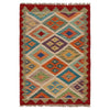 Handmade Vegetable Kilim 2' 0" x 2' 10" (ft) - No. P36270