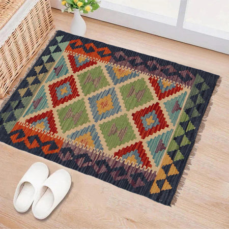 Handmade Vegetable Kelim 2' 0" x 2' 10" (ft) - No. P36271