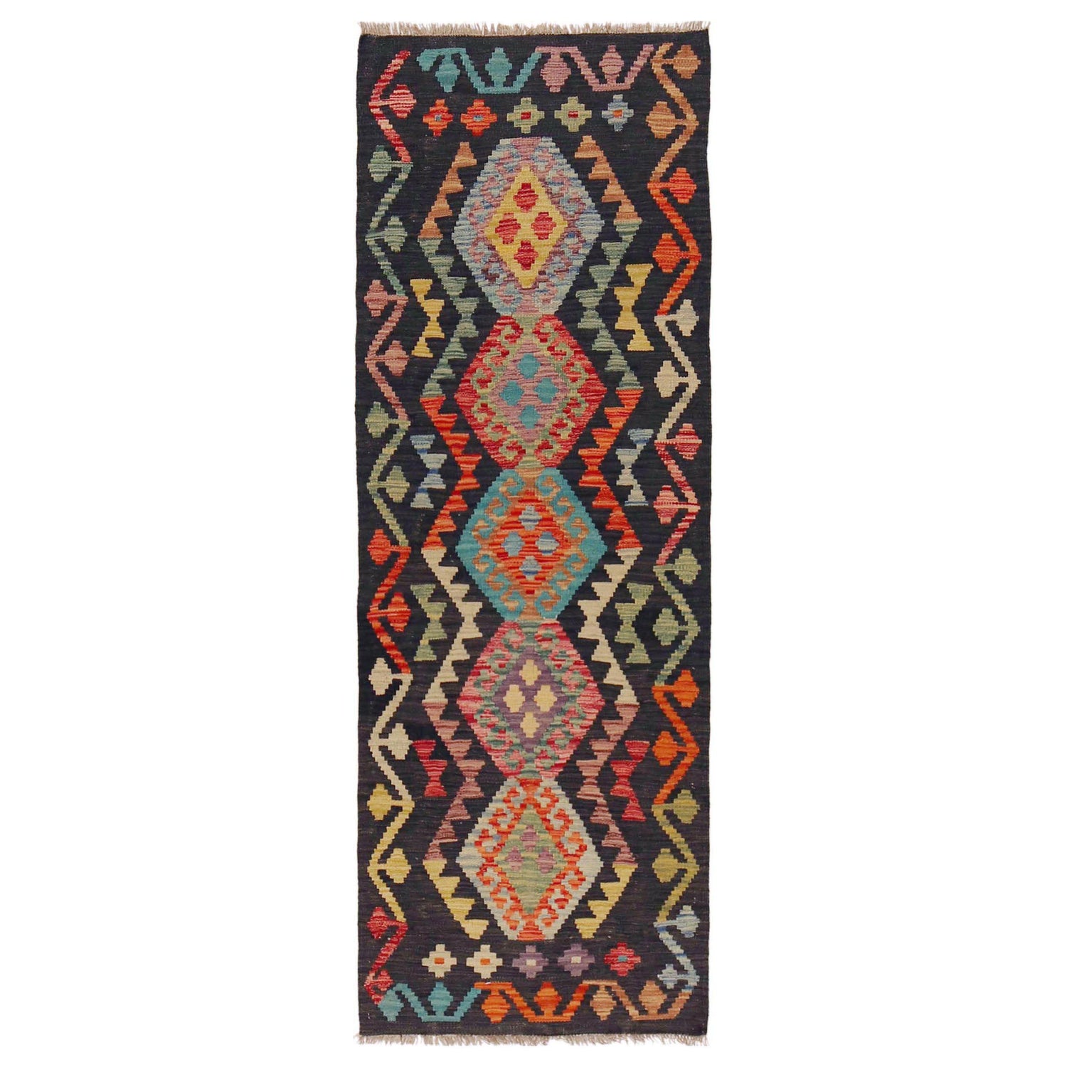 Vegetable Kilim Runner 2' 2" x 6' 5" (ft)- No. P36307