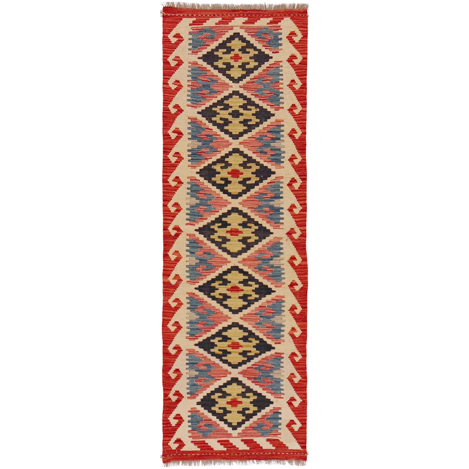 Vegetable Kilim Runner 2' 0" x 6' 5" (ft)- No. P36319