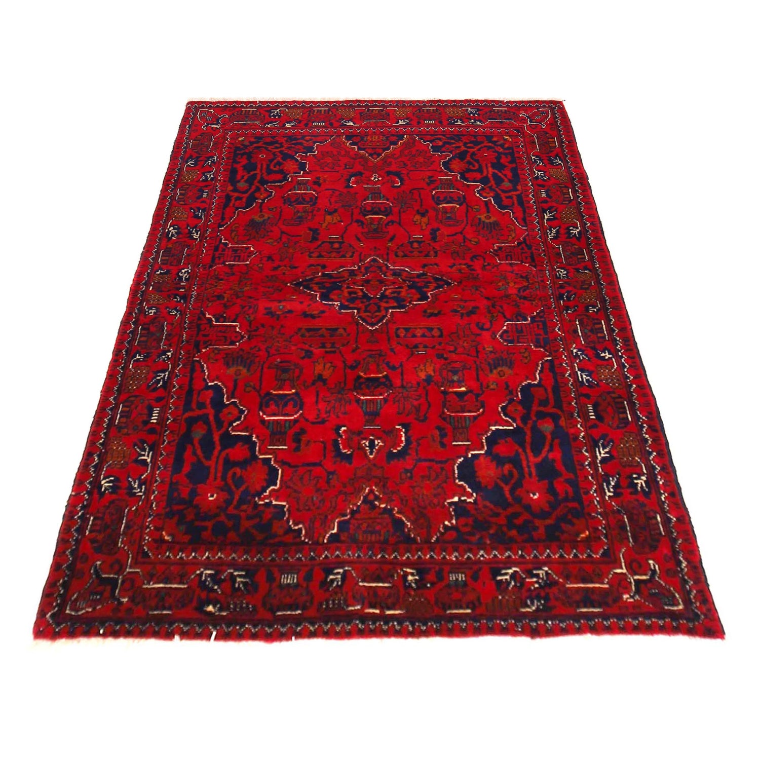 Oriental Khal Mohammadi Rug 3' 5" x 4' 11" (ft) - No. P36320