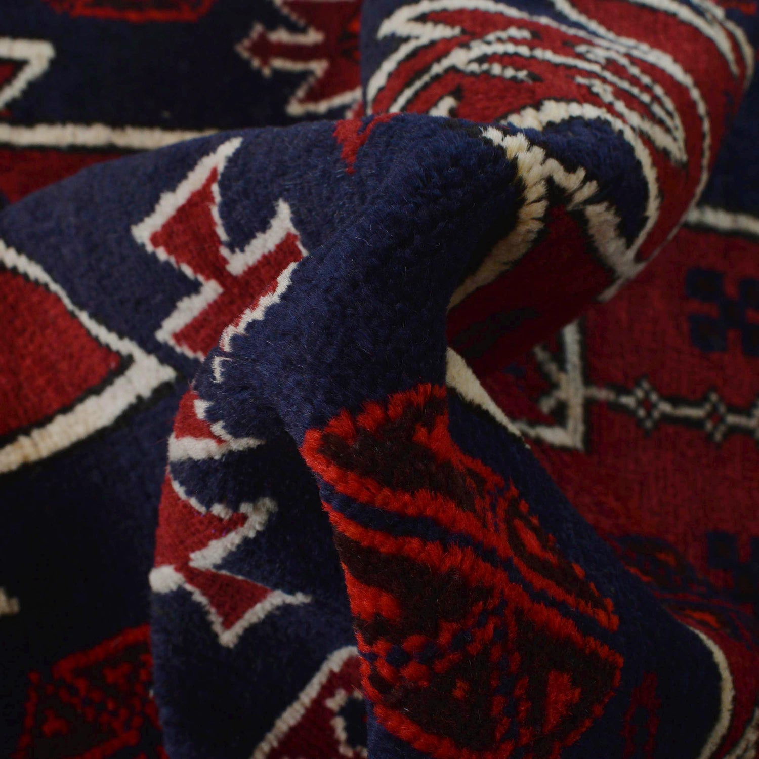 Multi Color Baluchi Rug 2' 11" x 4' 10" (ft) - No. P36324