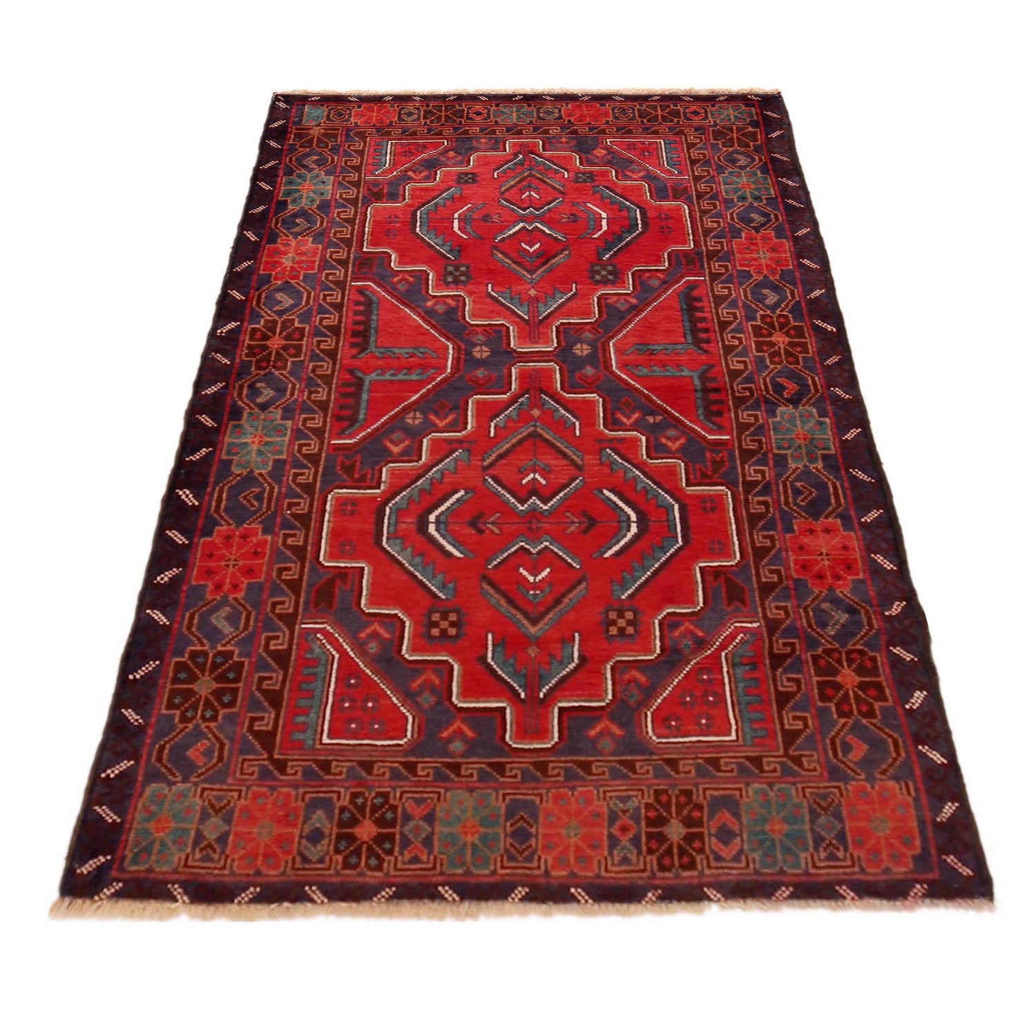 Handmade Baluchi Rug 3' 0" x 4' 10" (ft) -No P36325