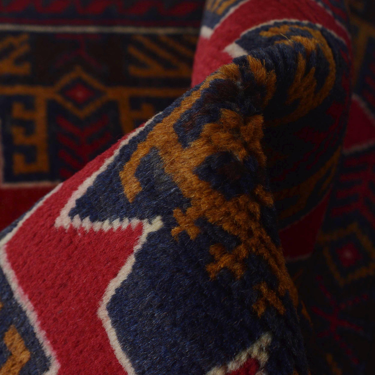 Tribal Baloch Rug 2' 7" x 4' 4" (ft) - No. P36330