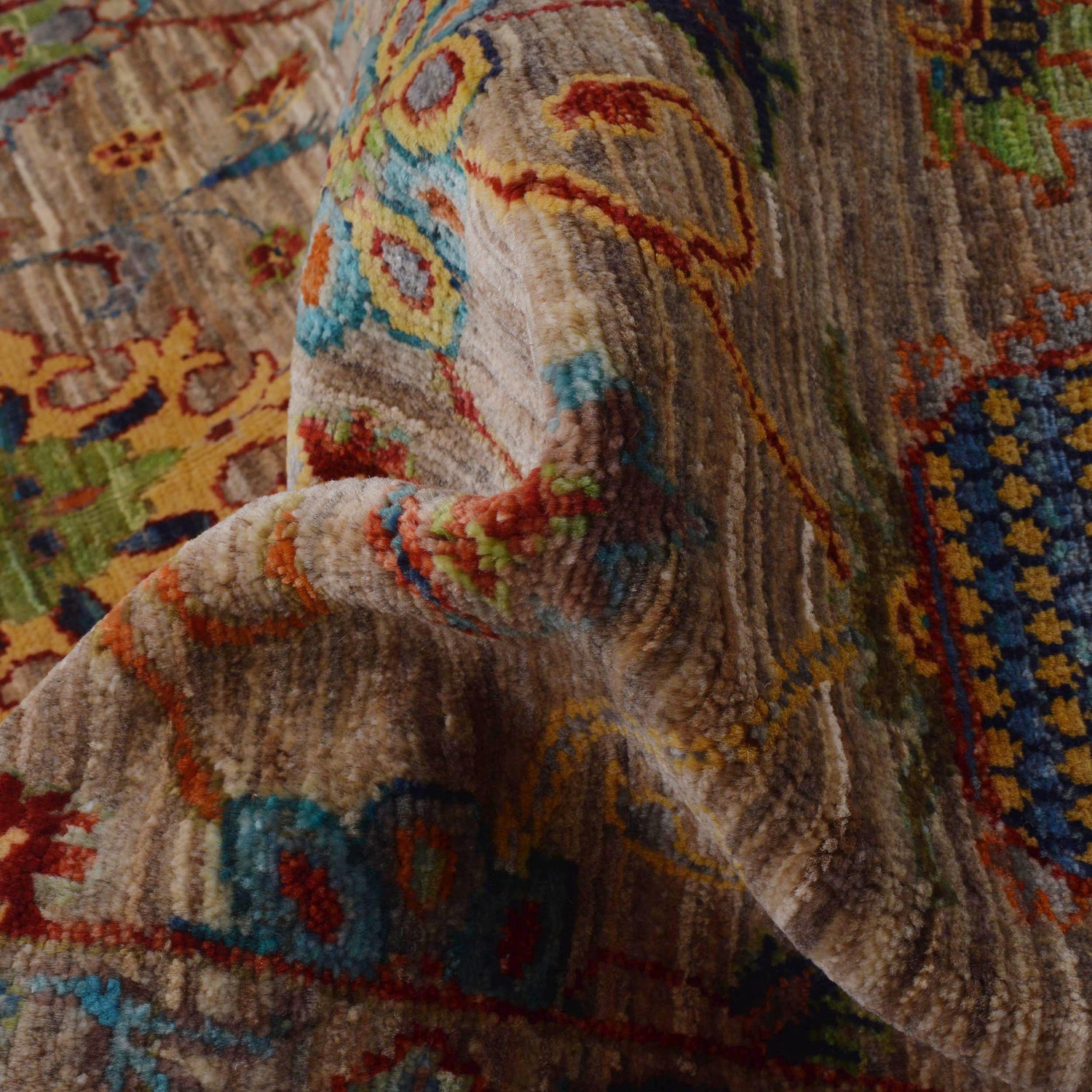 Hand-Knotted Sultani Rug 5' 0" x 6' 8" (ft) - No. P36345