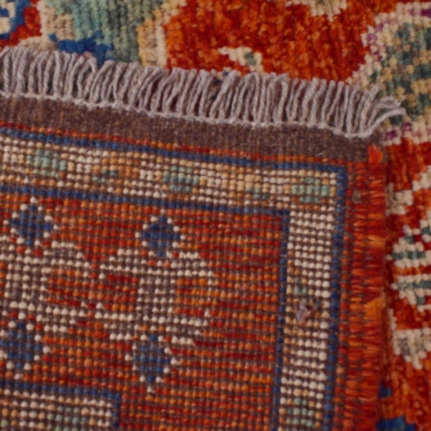 Persian Shirazi Design Rug 4' 2" x 6' 0" (ft) - No. P36346