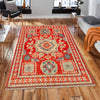 Persian Shirazi Design Rug 4' 2" x 6' 0" (ft) - No. P36346