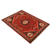 Red Color Shirazi Rug 4' 1" x 6' 0" (ft) - No. P36347