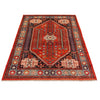 Red Color Shirazi Rug 5' 9" x 7' 8" (ft) - No. P36348