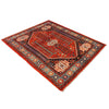 Red Color Shirazi Rug 5' 9" x 7' 8" (ft) - No. P36348