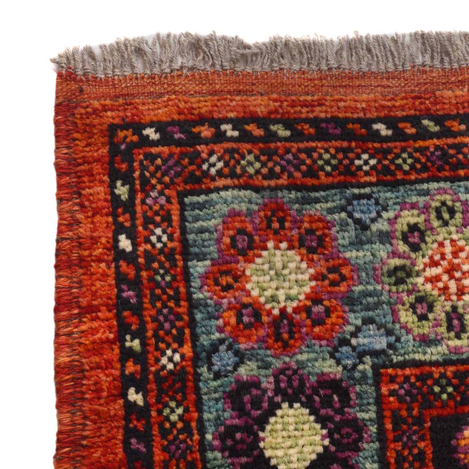 Red Color Shirazi Rug 5' 9" x 7' 8" (ft) - No. P36348