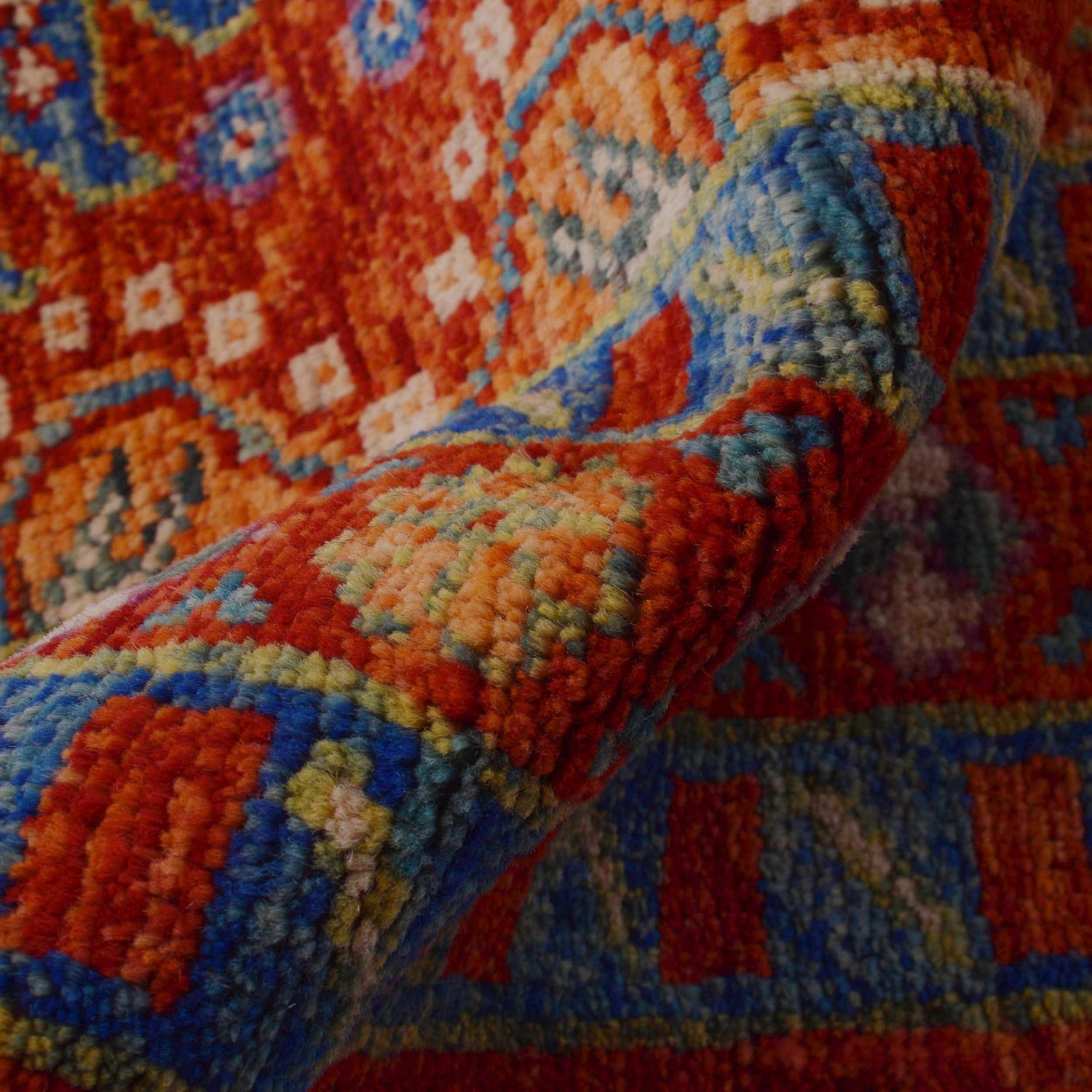 Hand Knotted Oushak Rug 6' 7" x 9' 5" (ft) - No. P36350