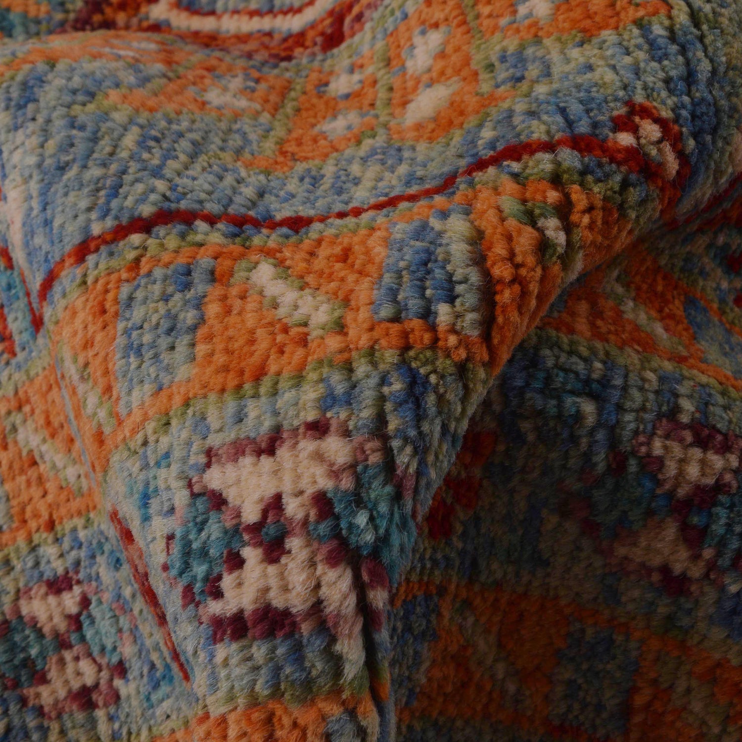 Hand Knotted Oushak Rug 5' 9" x 7' 8" (ft) - No. P36352