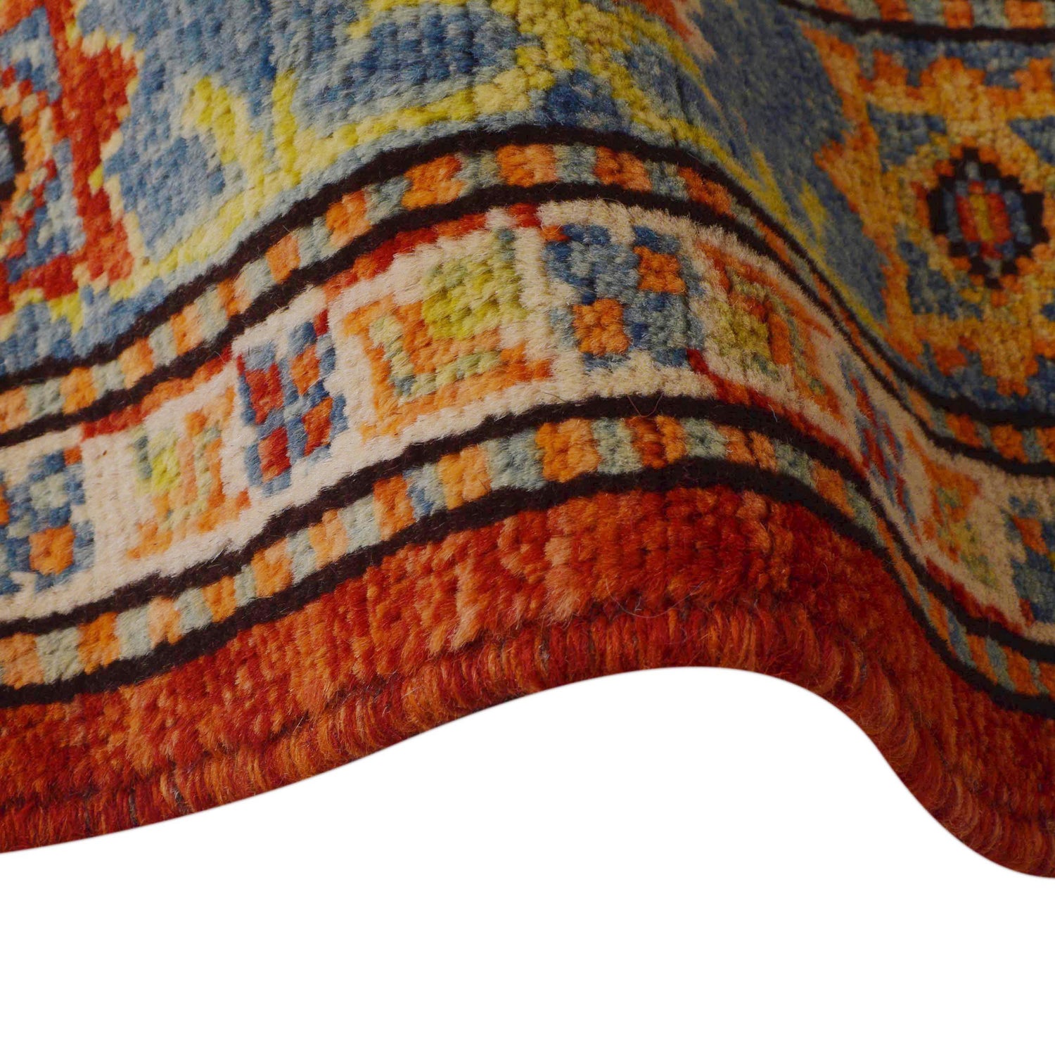 Hand Knotted Sherazi Rug 5' 1" x 6' 7" (ft) - No. P36353