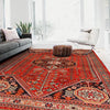 Hand Knotted Sherazi Rug 5' 9" x 7' 9" (ft) - No. P36355