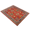 Red Color Modern Oushak Rug 4' 11" x 6' 6" (ft) - No. P36356