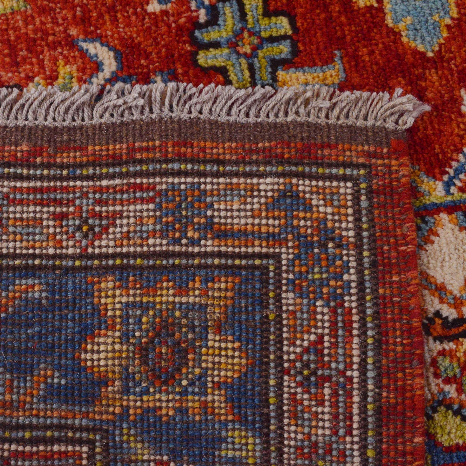 Red Color Modern Oushak Rug 4' 11" x 6' 6" (ft) - No. P36356