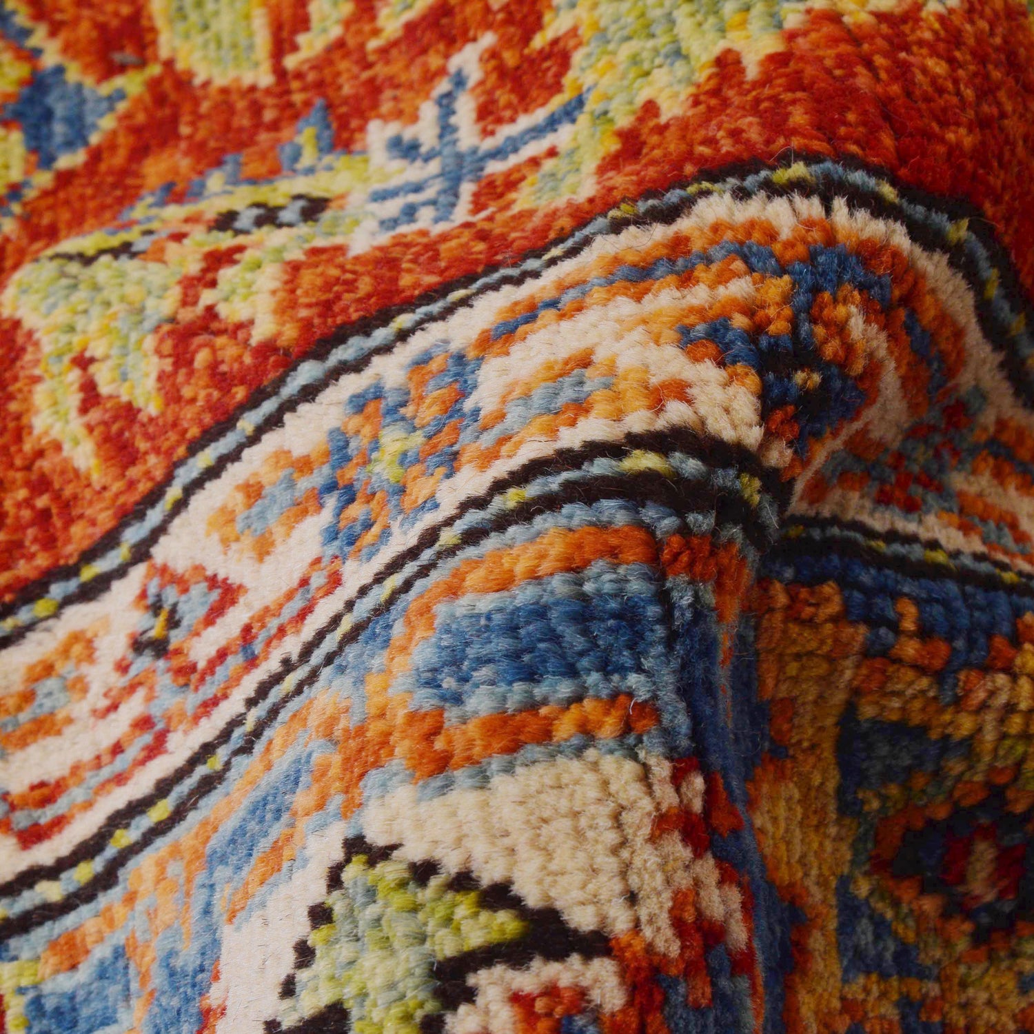 Red Color Modern Oushak Rug 4' 11" x 6' 6" (ft) - No. P36356