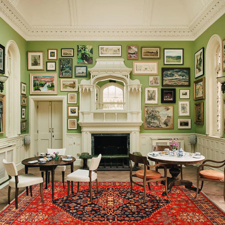 Persian Shirazi Design Rug 5' 5" x 7' 9" (ft) - No. P36358