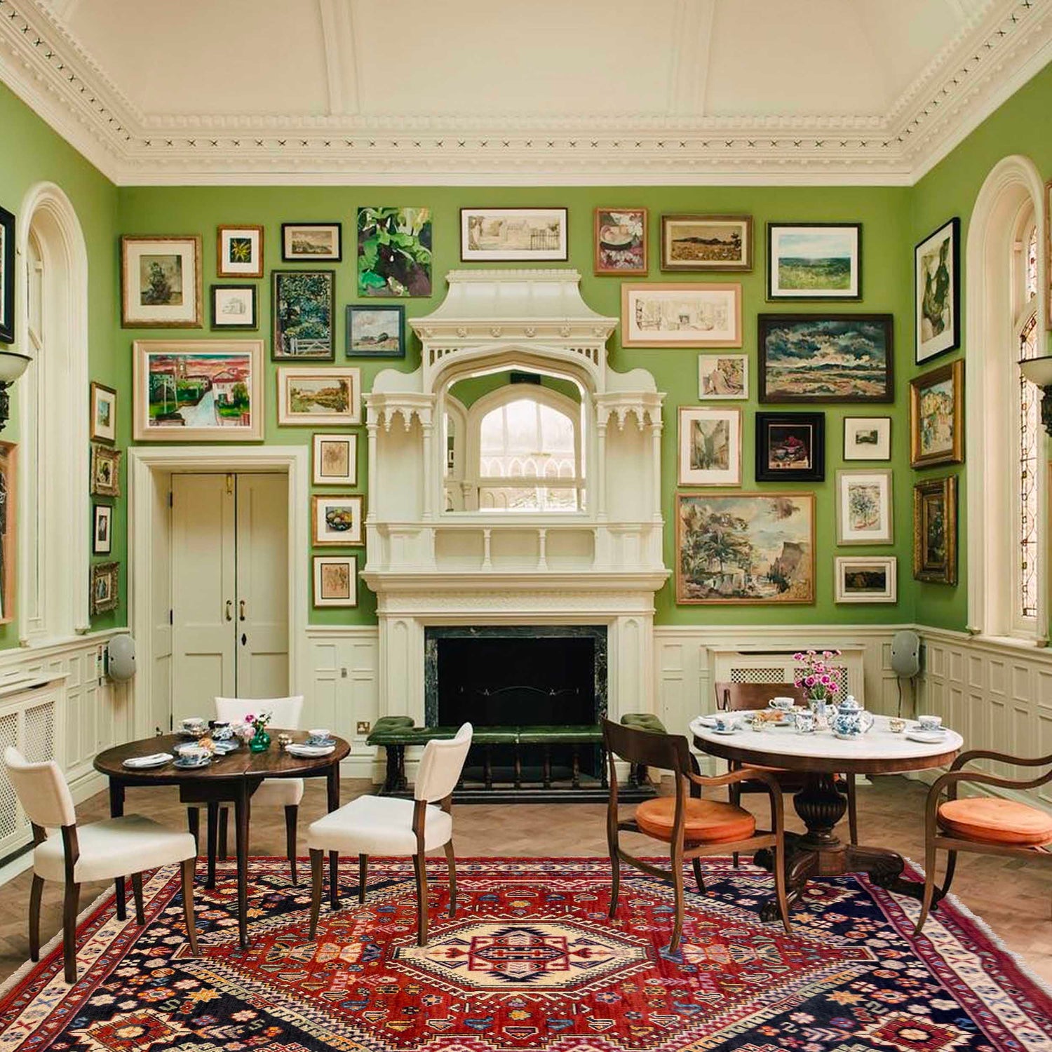 Handmade Sherazi Rug 5' 5" x 7' 5" (ft) - No. P36359