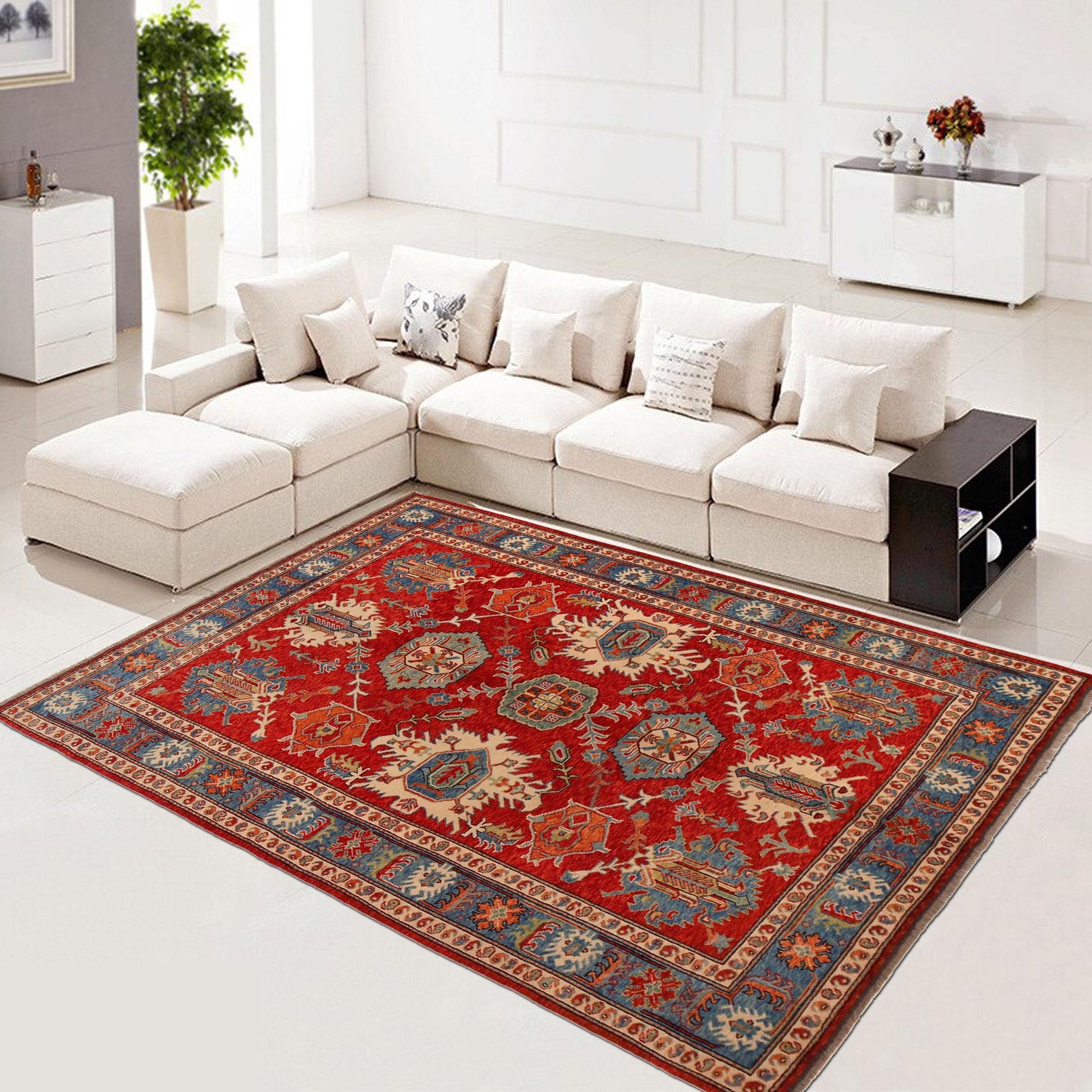 Oushak Rug 6' 11" x 9' 9" (ft) - No. P36360
