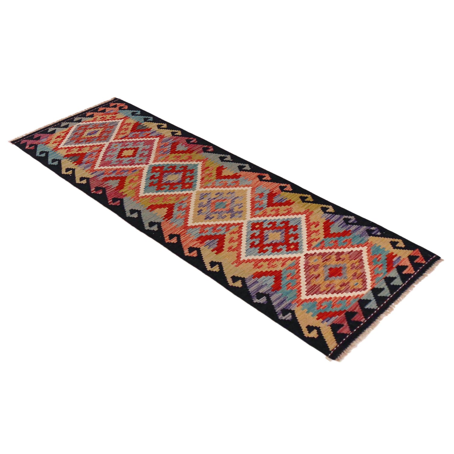 Vegetable Kelim Runner 2' 0" x 6' 9" (ft)- No. P36365