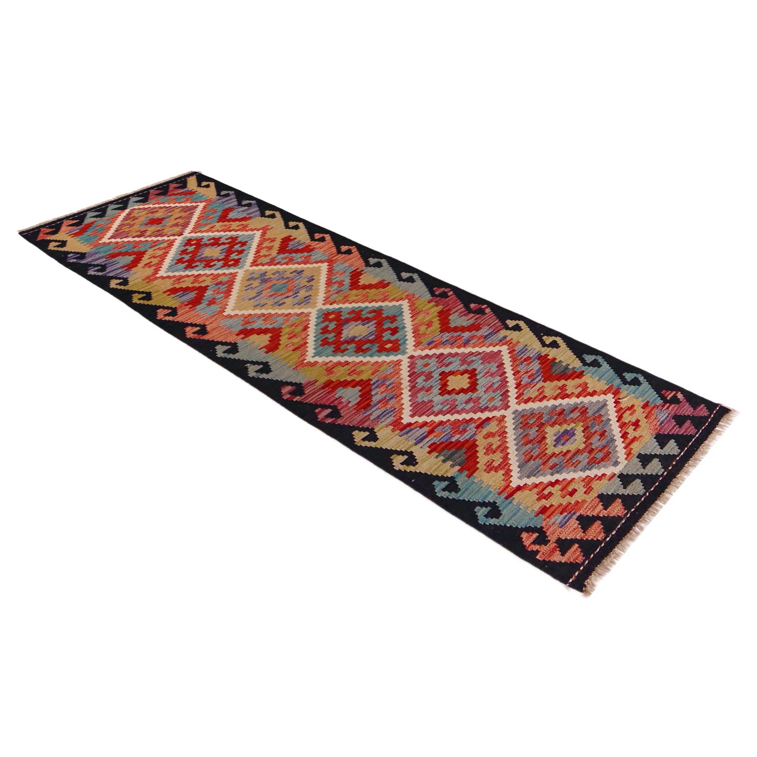 Vegetable Kelim Runner 2' 0" x 6' 9" (ft)- No. P36365