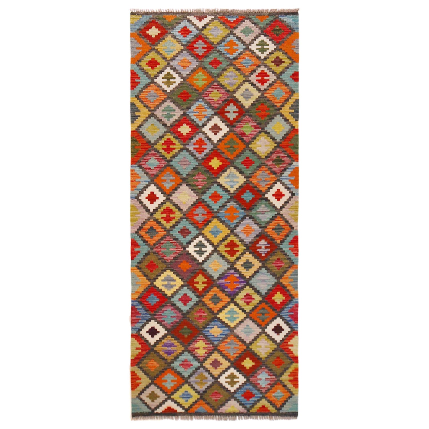 Vegetable Kilim Runner 2' 8" x 6' 9" (ft)- No. P36367