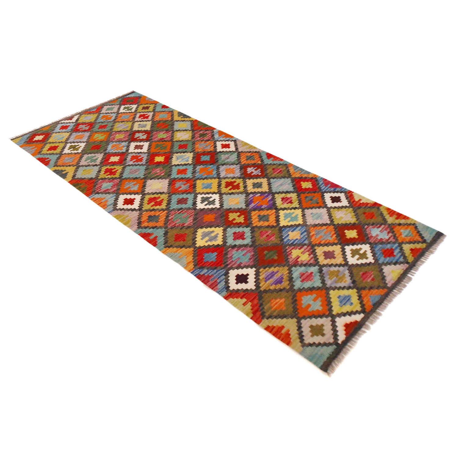 Vegetable Kilim Runner 2' 8" x 6' 9" (ft)- No. P36367