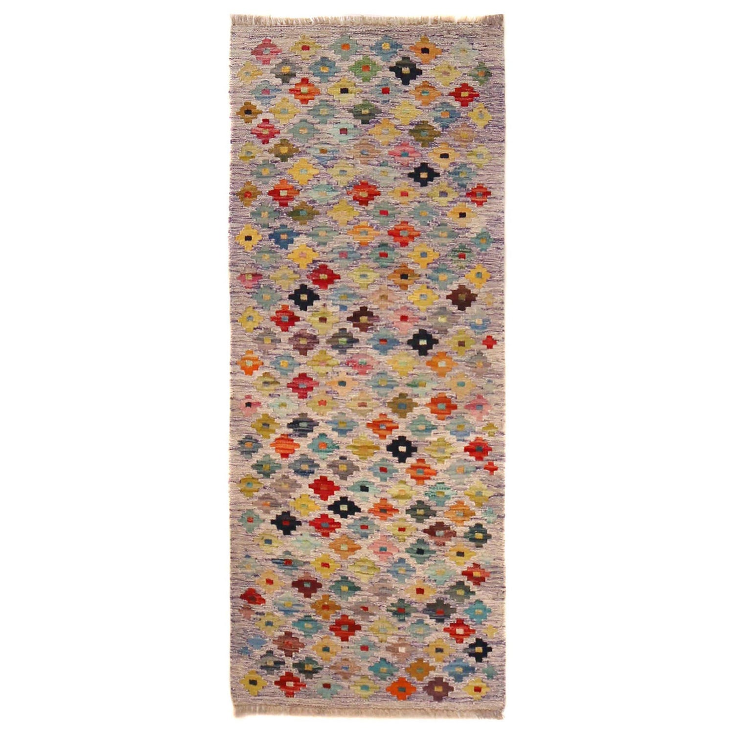 Vegetable Kelim Runner 1' 11" x 4' 9" (ft)- No. P36372