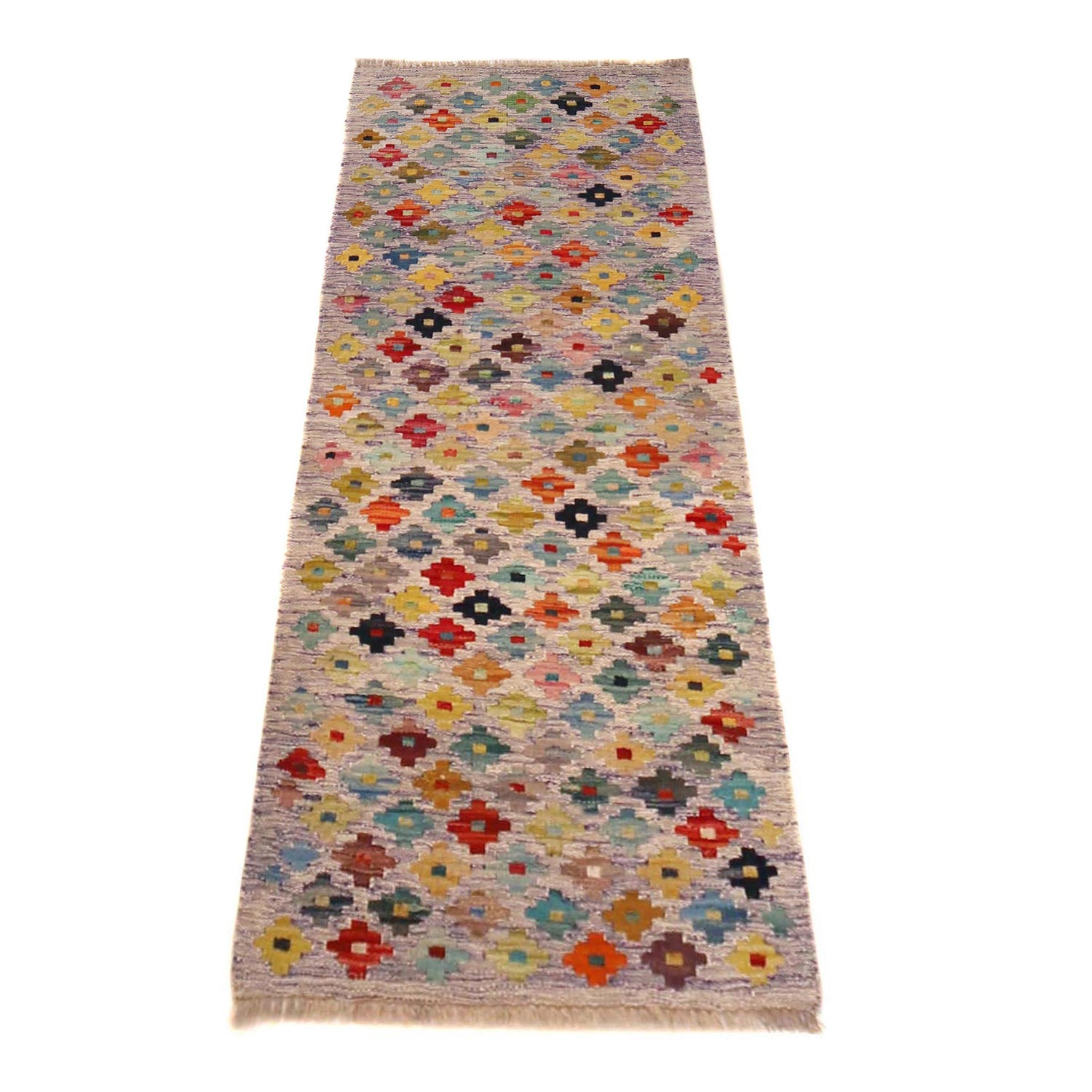 Vegetable Kelim Runner 1' 11" x 4' 9" (ft)- No. P36372