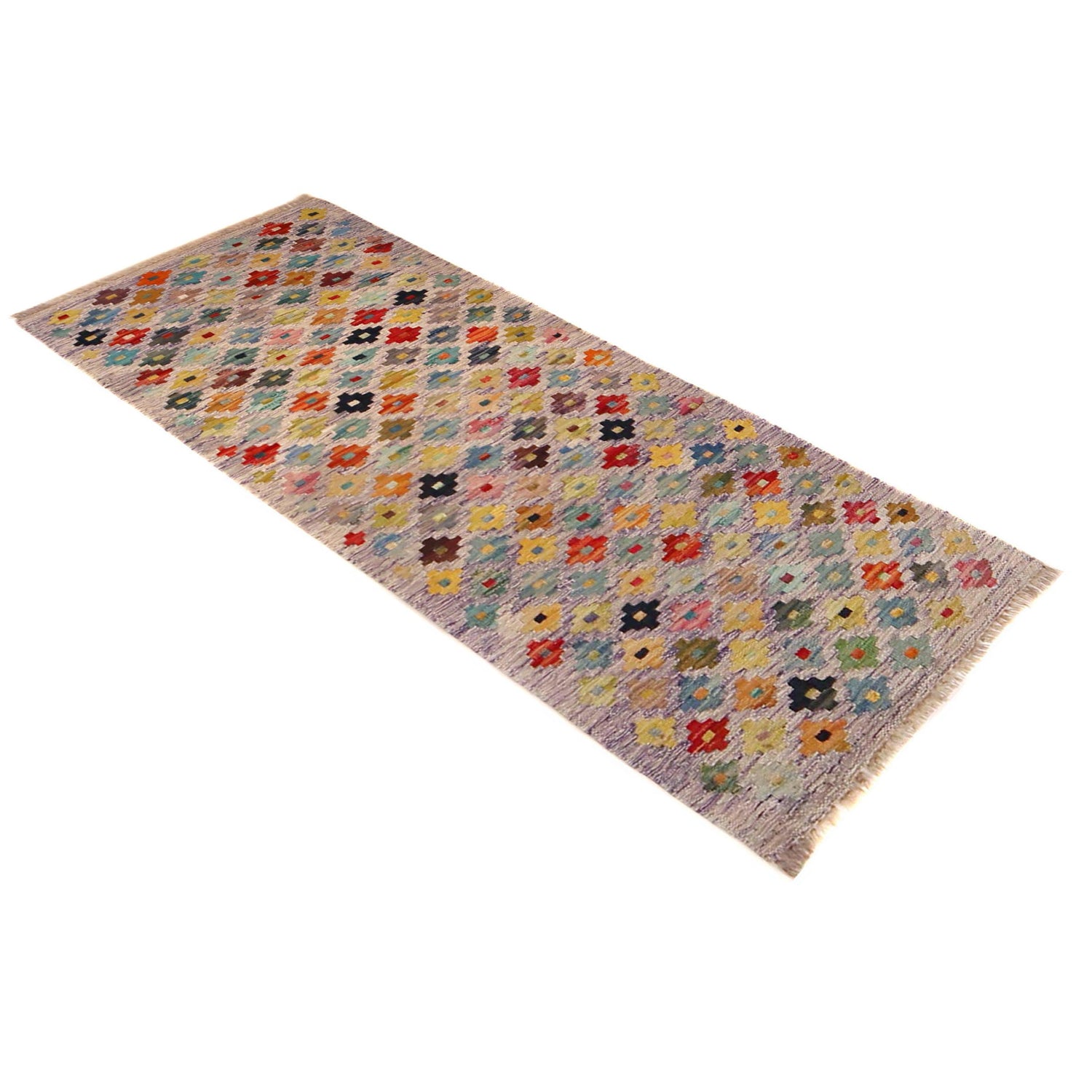 Vegetable Kelim Runner 1' 11" x 4' 9" (ft)- No. P36372