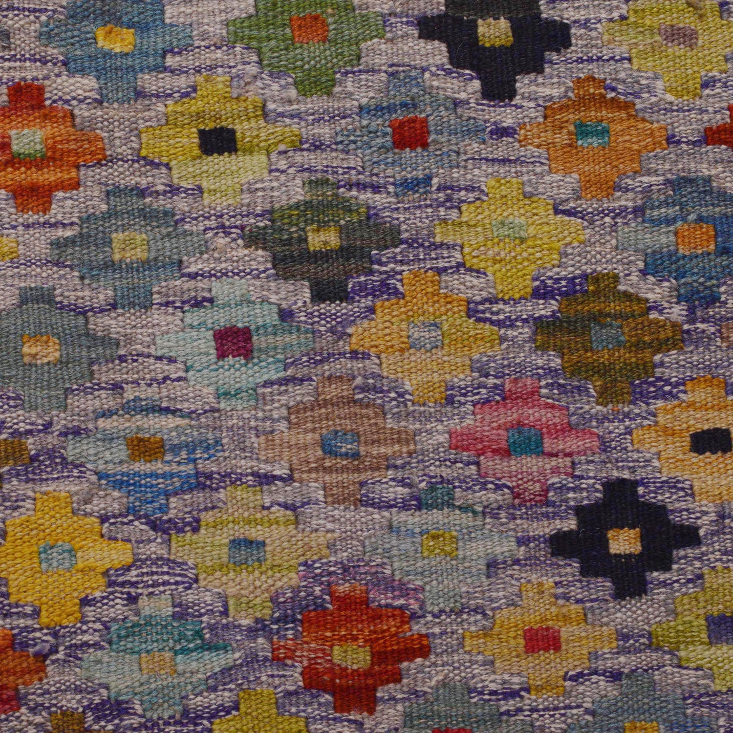 Vegetable Kelim Runner 1' 11" x 4' 9" (ft)- No. P36372