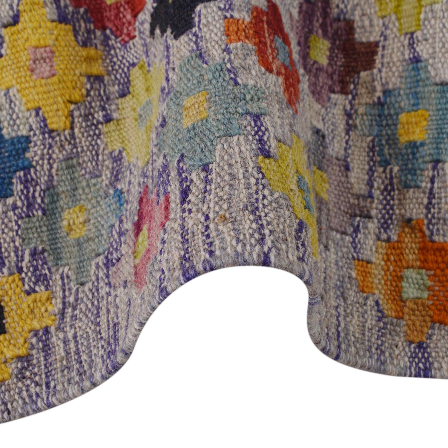 Vegetable Kelim Runner 1' 11" x 4' 9" (ft)- No. P36372