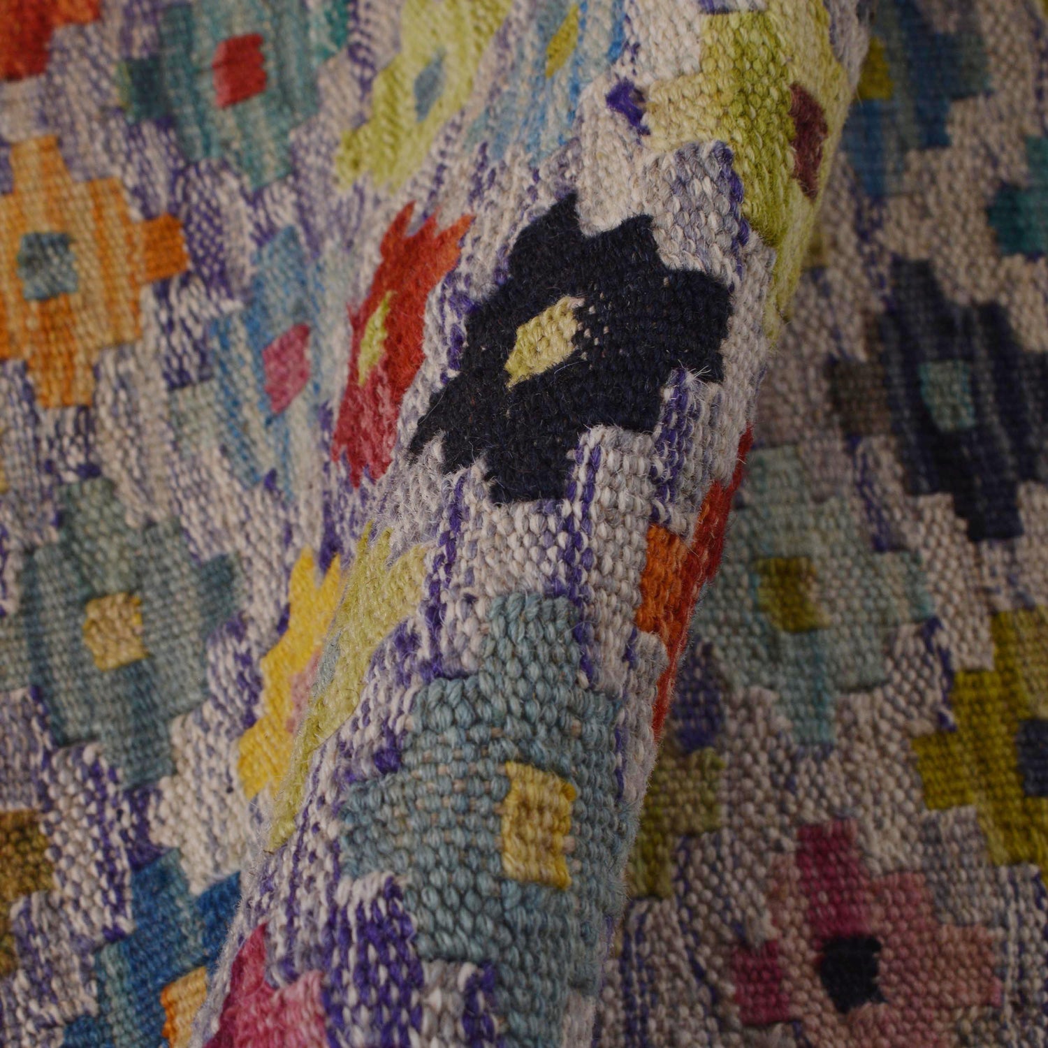 Vegetable Kelim Runner 1' 11" x 4' 9" (ft)- No. P36372