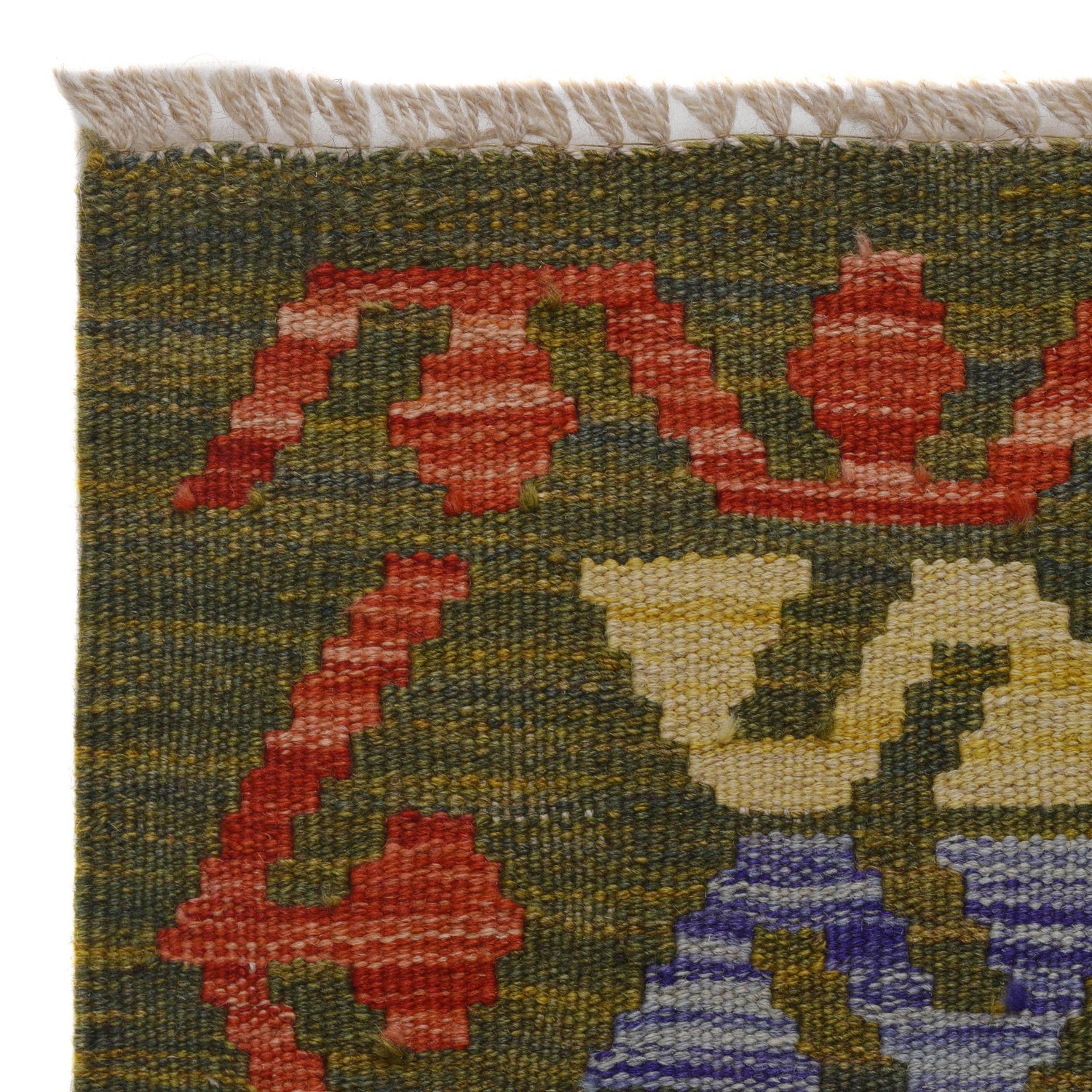 Handmade Vegetable Kelim 5' 9" x 7' 11" (ft) - No. P36380