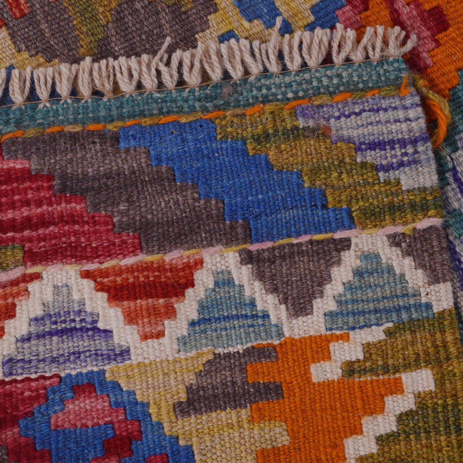 Vegetable Kilim Runner 2' 1" x 6' 9" (ft)- No. P36385